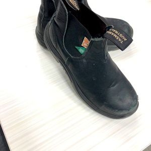 Style 163 Black Steel Toe Blundstone Safety Boots